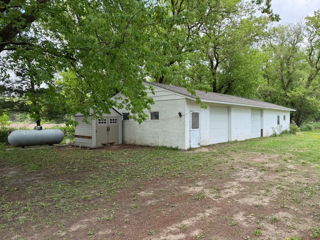 4615 County Road 5 NW, Byron, MN 55920 - view of yard with a detached garage and an outdoor structure