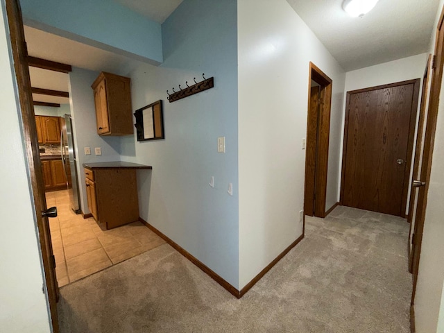 4615 County Road 5 NW, Byron, MN 55920 - corridor featuring light carpet and baseboards