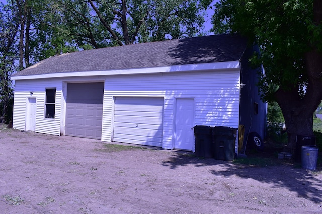 1706 Alcott Ave, Buse Twp, MN 56537 - view of detached garage