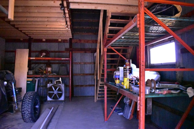 1706 Alcott Ave, Buse Twp, MN 56537 - view of unfinished attic