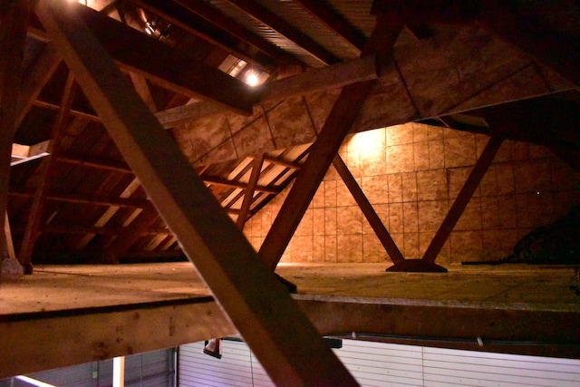 1706 Alcott Ave, Buse Twp, MN 56537 - view of attic