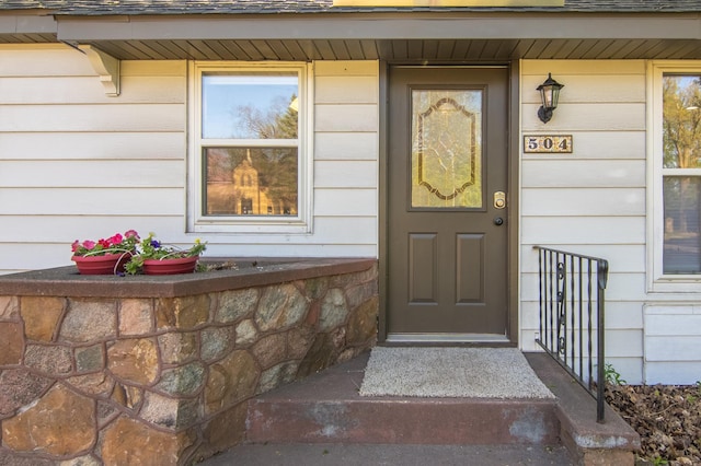 504 Wisconsin Ave N, Frederic, WI 54837 - view of doorway to property