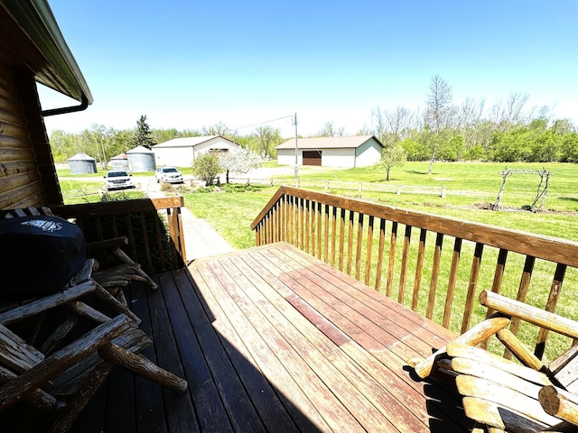 35918 410th Ave SE, Queen Twp, MN 56542 - view of deck