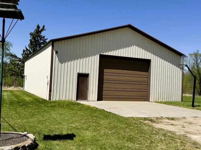 35918 410th Ave SE, Queen Twp, MN 56542 - view of detached garage