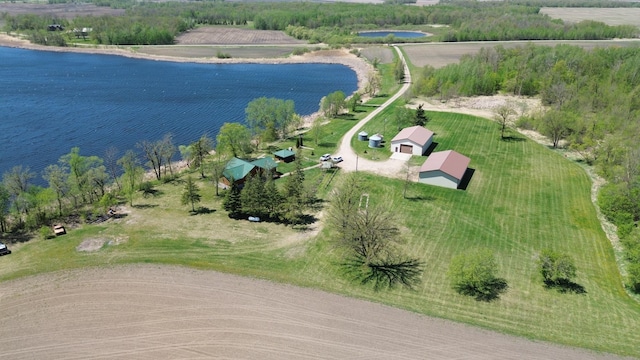 35918 410th Ave SE, Queen Twp, MN 56542 - aerial view of property's location featuring a nearby body of water