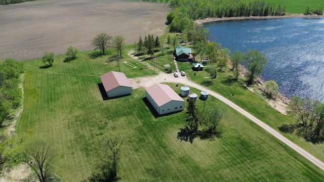 35918 410th Ave SE, Queen Twp, MN 56542 - overview of rural landscape with a large body of water