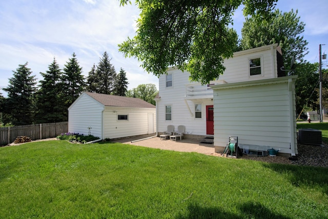 2559 Westview Ter, Hopkins, MN 55305 - back of house with an outbuilding and a patio area