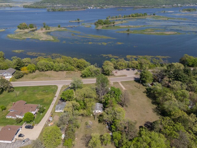 14375 County Road 24, Wabasha, MN 55981 - aerial overview of property's location featuring a large body of water