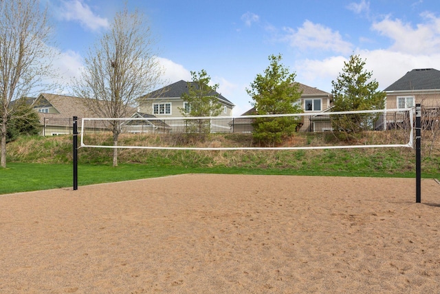 12187 Dunkirk St NE, Blaine, MN 55449 - view of community featuring volleyball court