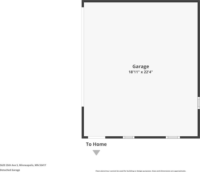 5629 35th Ave S, Minneapolis, MN 55417 - property floor plan