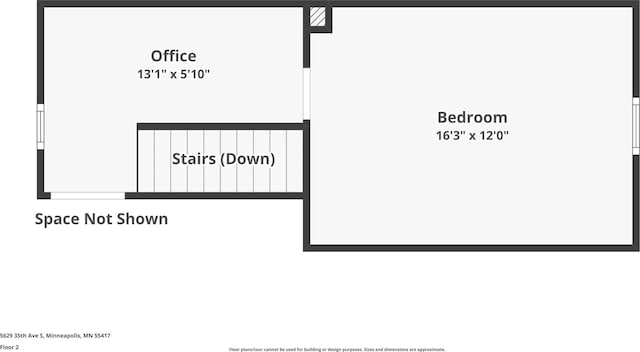 5629 35th Ave S, Minneapolis, MN 55417 - property floor plan