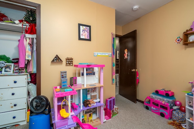 412 Hill Ave, Crookston, MN 56716 - recreation room with carpet flooring