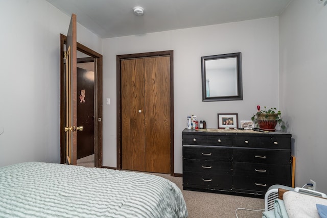 412 Hill Ave, Crookston, MN 56716 - bedroom with carpet flooring and a closet