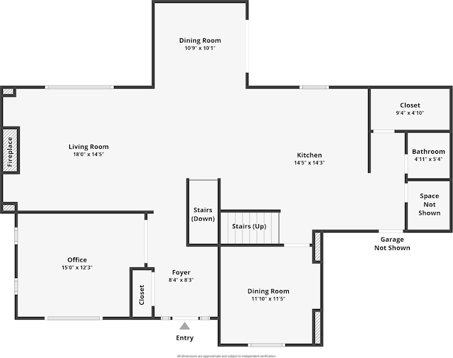 2464 Cottage Grove Dr, Woodbury, MN 55129 - floor plan / room layout