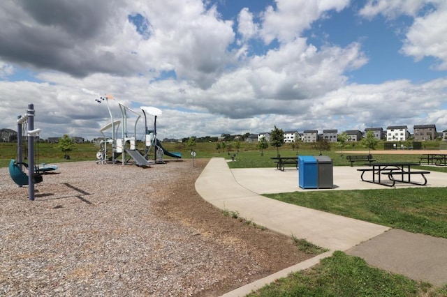 view of community play area