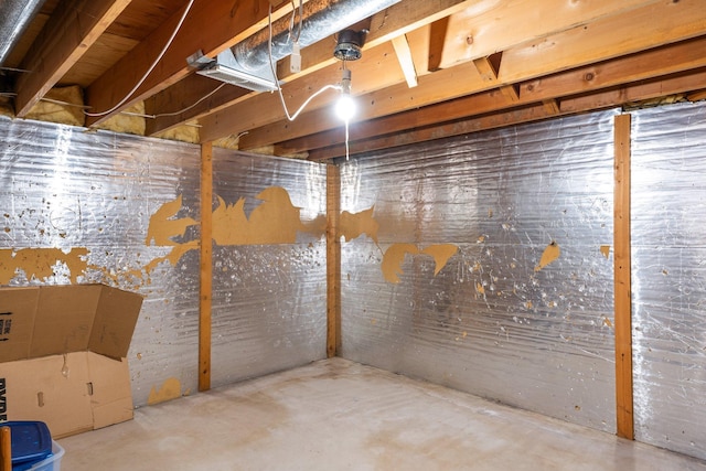 9755 Egret Blvd NW, Coon Rapids, MN 55433 - view of unfinished below grade area