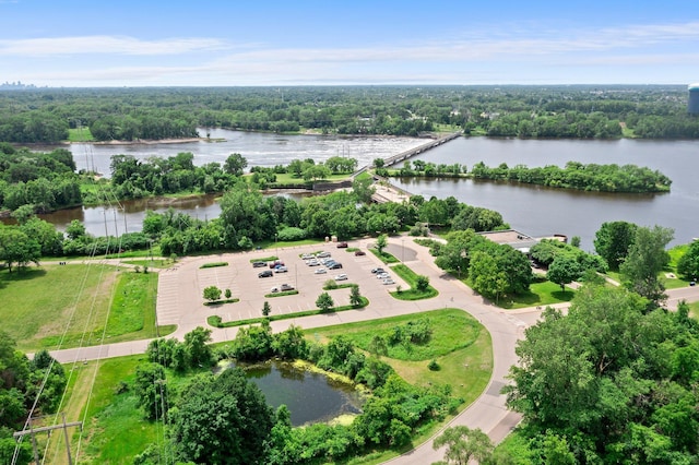 9755 Egret Blvd NW, Coon Rapids, MN 55433 - bird's eye view of a large body of water and a forest
