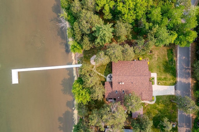 22855 Lake Hubert Dr, Lake Edward Twp, MN 56401 - bird's eye view