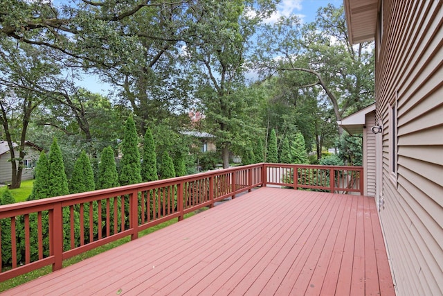 12351 Holly St NW, Coon Rapids, MN 55448 - view of wooden terrace