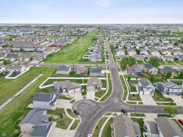 5409 47th Ave S, Fargo, ND 58104 - aerial overview of property's location with nearby suburban area