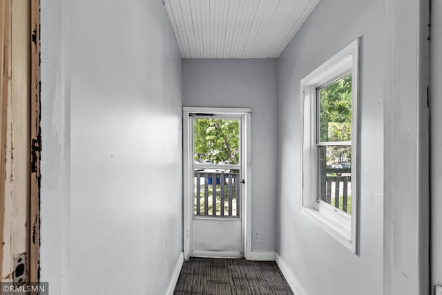 485 Belvidere St E, Saint Paul, MN 55107 - doorway featuring plenty of natural light and baseboards