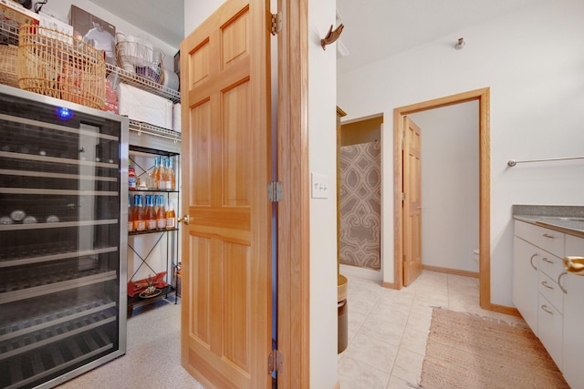10014 Cove Dr, Hopkins, MN 55305 - pantry with beverage cooler
