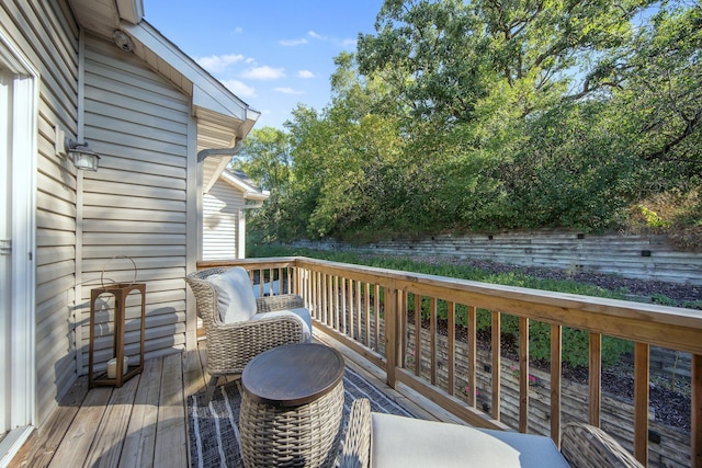 10014 Cove Dr, Hopkins, MN 55305 - view of wooden terrace