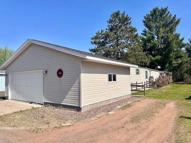 33363 Gardenview Dr, Sturgeon Lake, MN 55783 - view of detached garage
