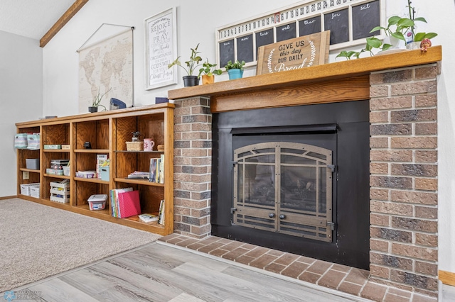 2514 Willow Rd N, Fargo, ND 58102 - detailed view of a fireplace and wood finished floors