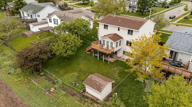 4822 3rd St NW, Rochester, MN 55901 - aerial perspective of suburban area