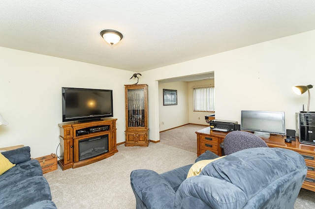 4822 3rd St NW, Rochester, MN 55901 - living area with carpet floors and baseboards