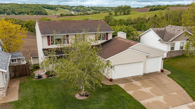 4822 3rd St NW, Rochester, MN 55901 - view from above of property