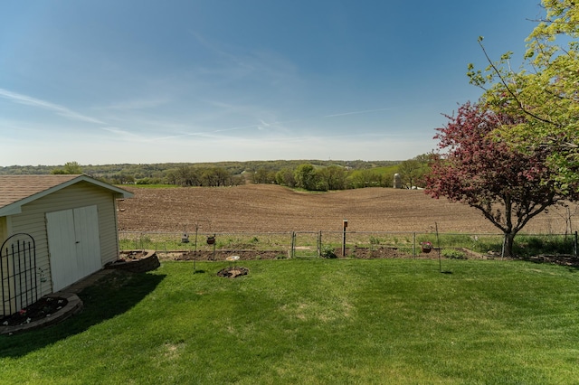 4822 3rd St NW, Rochester, MN 55901 - view of yard featuring a rural view