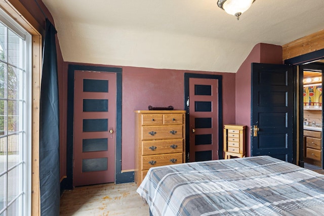 301 3rd St, Nashwauk, MN 55769 - bedroom with lofted ceiling
