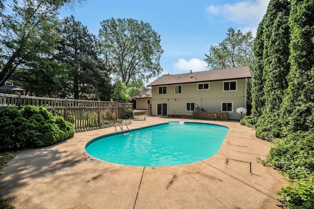 1653 Briardale Rd NE, Fridley, MN 55432 - view of swimming pool with a patio area