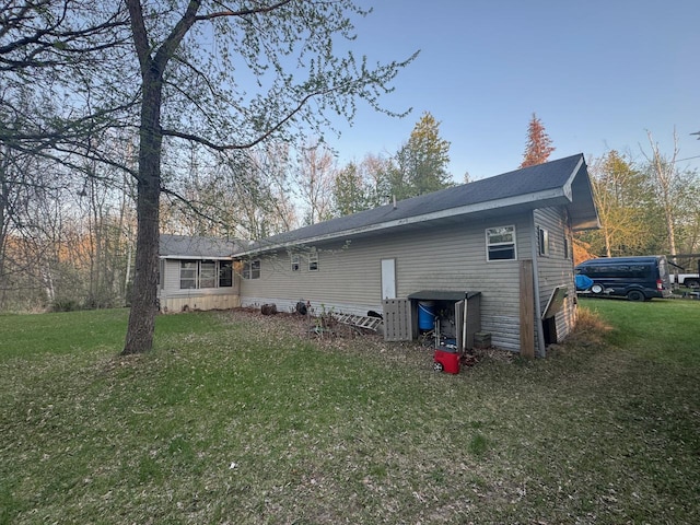 54202 Memory Ln NE, Waskish, MN 56685 - back of property featuring a lawn