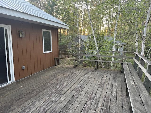 view of deck