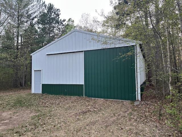 view of outbuilding with an outdoor structure