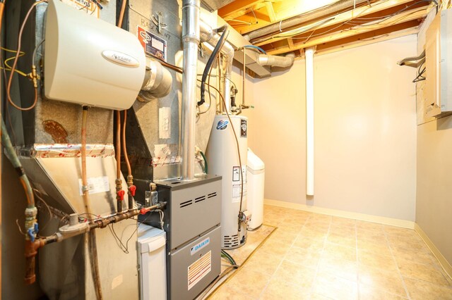 utilities with water heater