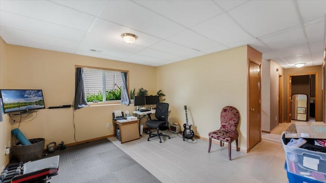 833 19th Ave N, Saint Cloud, MN 56303 - office space featuring a paneled ceiling and baseboards