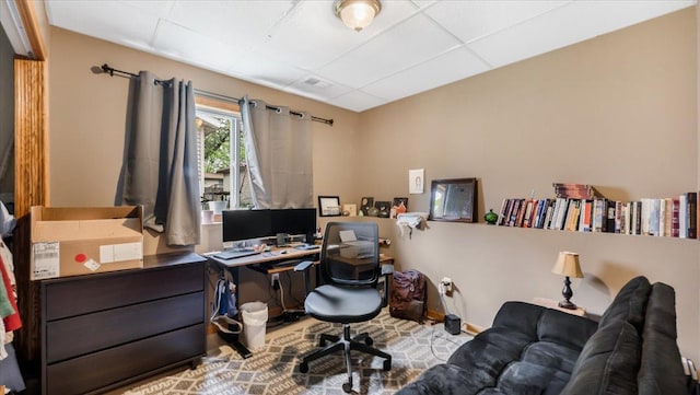 833 19th Ave N, Saint Cloud, MN 56303 - office area featuring a drop ceiling