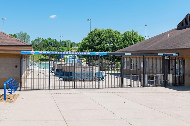 1438 Kings Wood Rd, Eagan, MN 55122 - view of swimming pool with fence