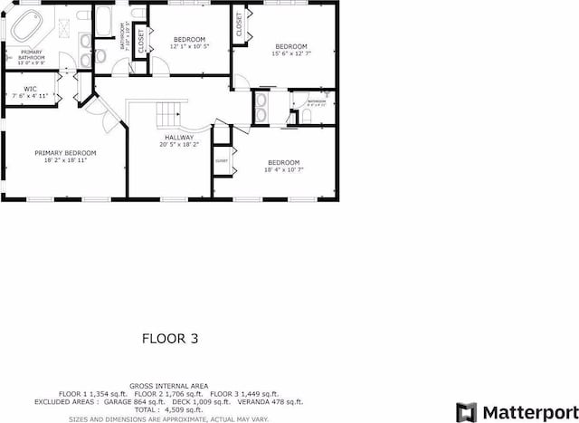 1438 Kings Wood Rd, Eagan, MN 55122 - floor plan / room layout