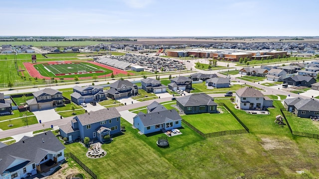 1991 69th Ave S, Fargo, ND 58104 - aerial perspective of suburban area