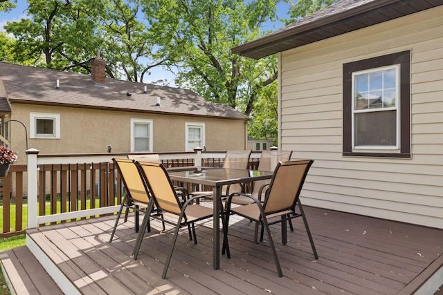3313 Yosemite Ave S, Saint Louis Park, MN 55416 - deck with outdoor dining area