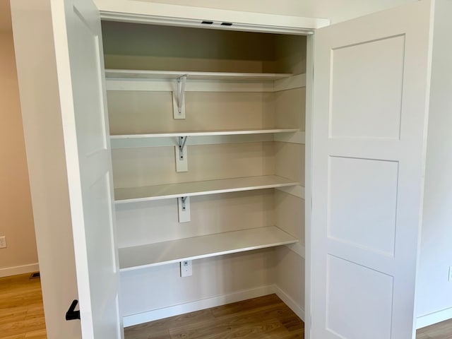 view of pantry