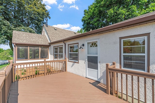 2216 57th St, Minneapolis, MN 55419 - view of wooden terrace