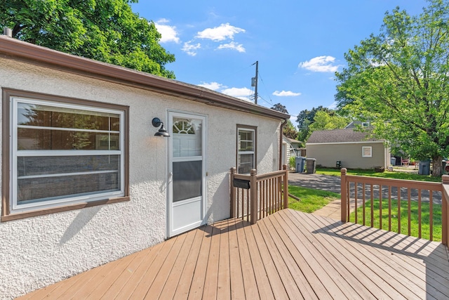 2216 57th St, Minneapolis, MN 55419 - view of wooden terrace