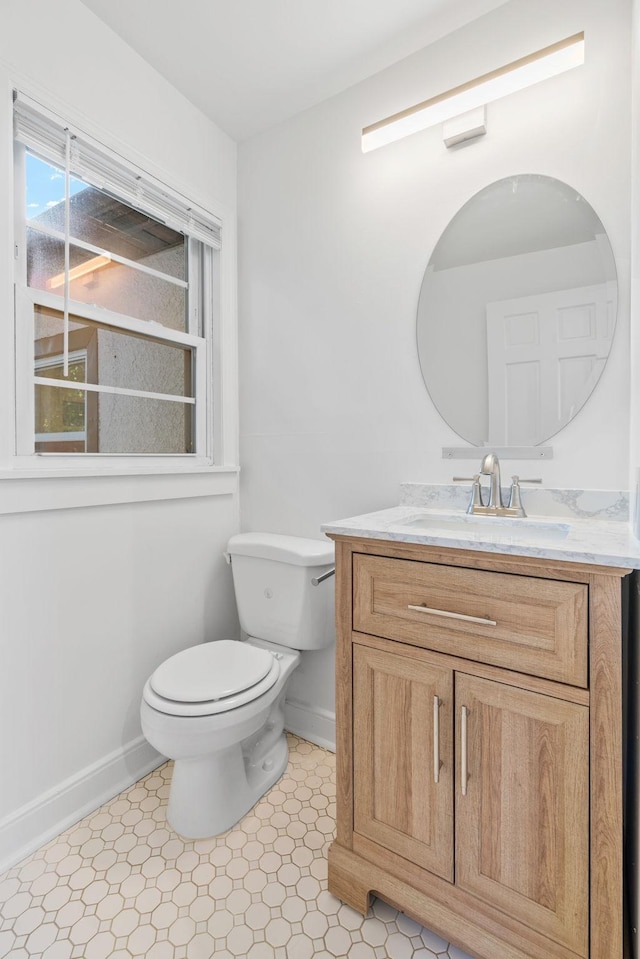 2216 57th St, Minneapolis, MN 55419 - bathroom with vanity and toilet