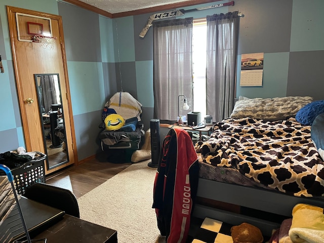 1141 Mahogany St, Mora, MN 55051 - bedroom with wood finished floors
